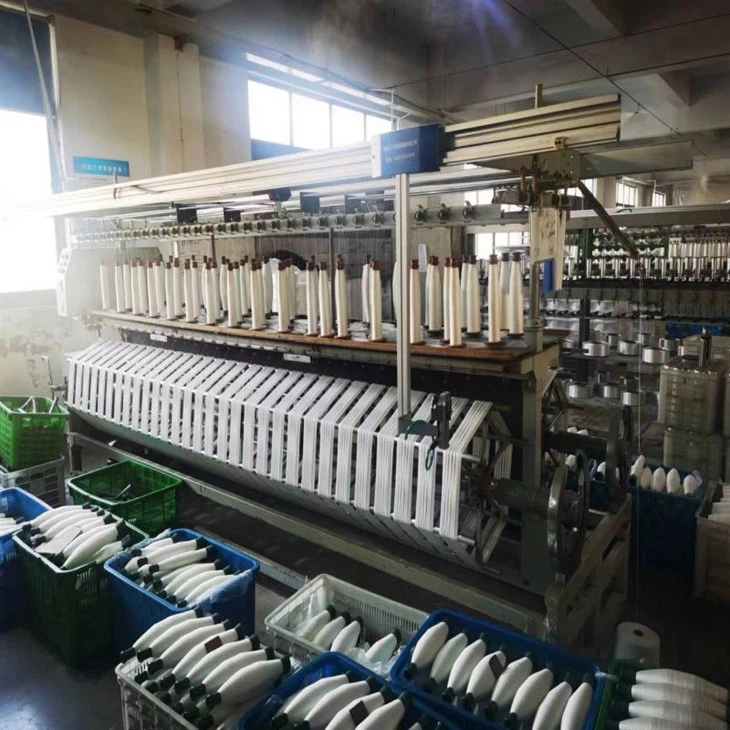 Colored Yarn After Warping